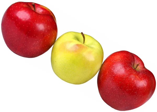 Frutas e maçãs — Fotografia de Stock