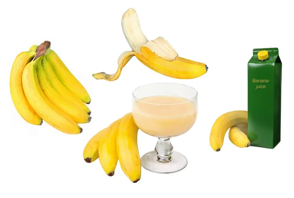 Φρούτα-μπανάνες — Φωτογραφία Αρχείου