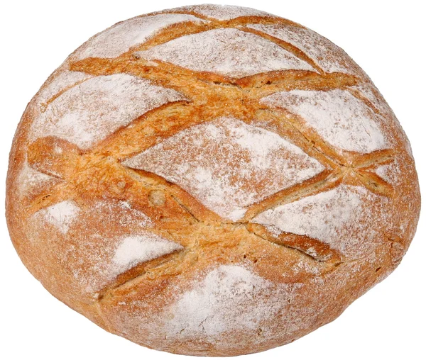 Brot Auf Weißem Grund — Stockfoto