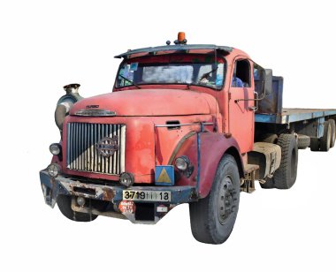 Old trucks clipart