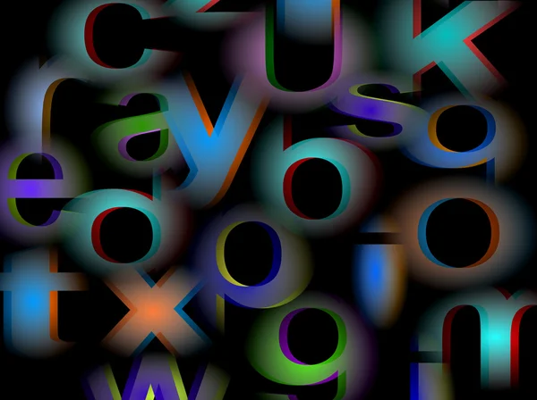 Tło alfabetu — Zdjęcie stockowe