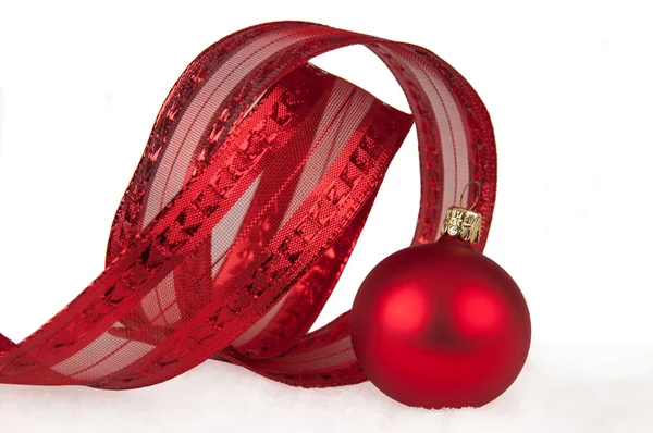Red chistmas decoration — Stock Photo, Image