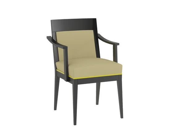 Сучасні крісло ізольовані — стокове фото