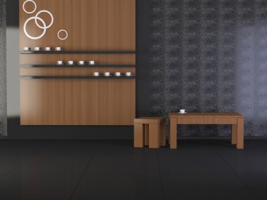 elegance modern oturma odası iç tasarım