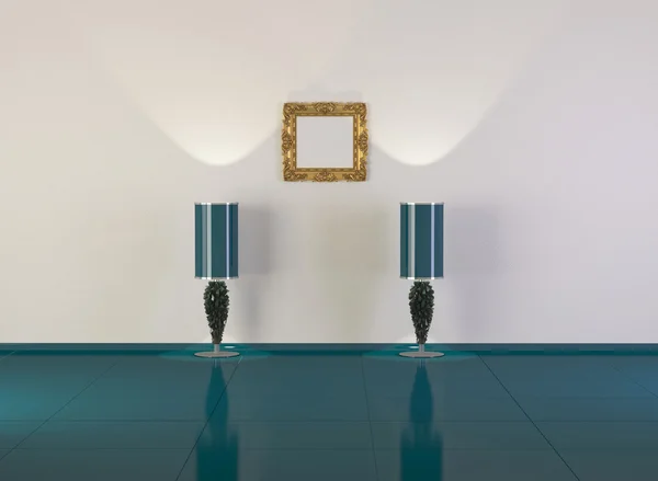 Design interior of elegance modern room — Stock Photo, Image
