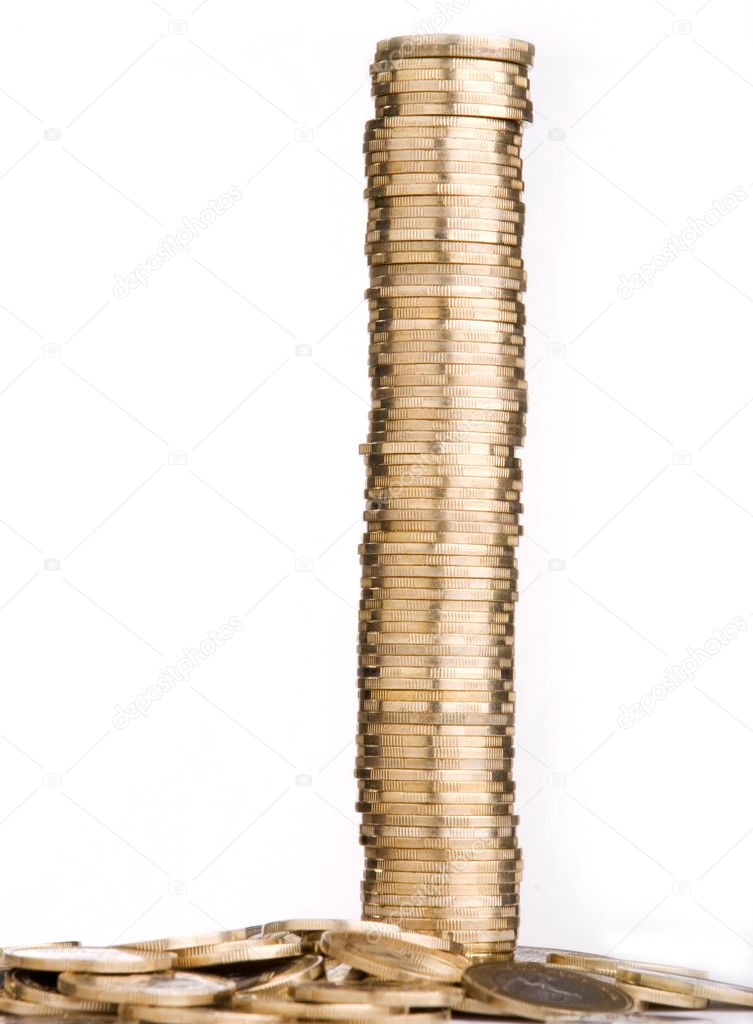 Coins tower
