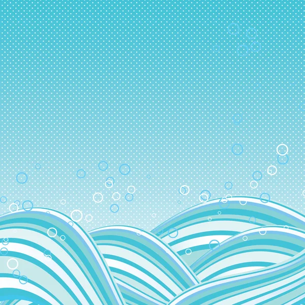 Soyut vektör dalgaları arka planı — Stok Vektör