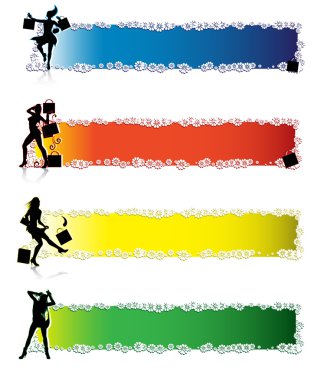 Shopping Banners clipart