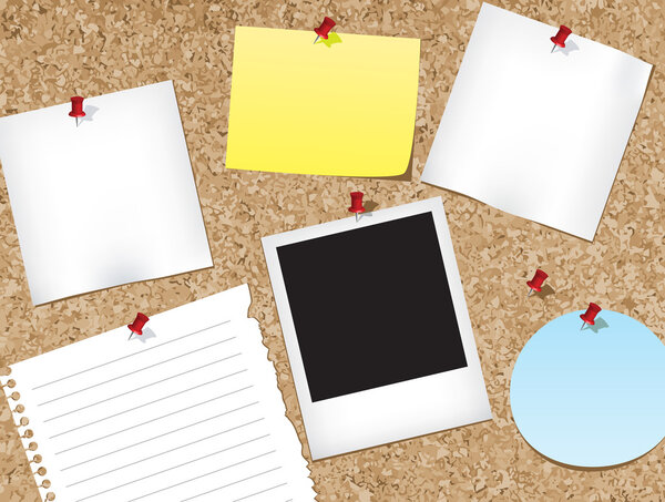 Пробковая доска объявлений
