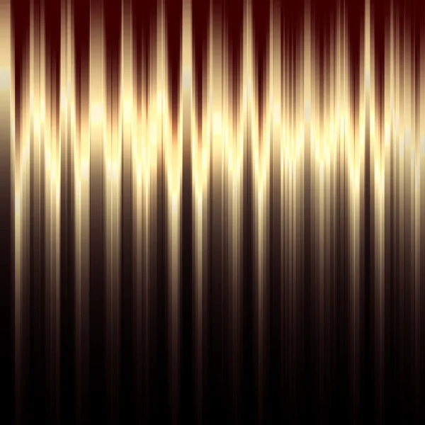 黄金の光と抽象的なストライプの背景 — ストック写真
