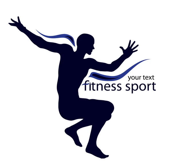 Logo sportif — Image vectorielle