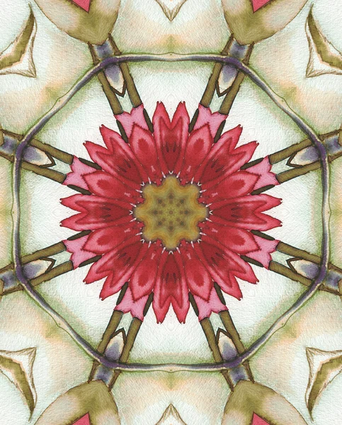 Acuarela artesanal fondo floral —  Fotos de Stock