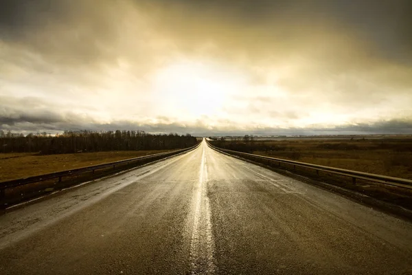 stock image Along a highway