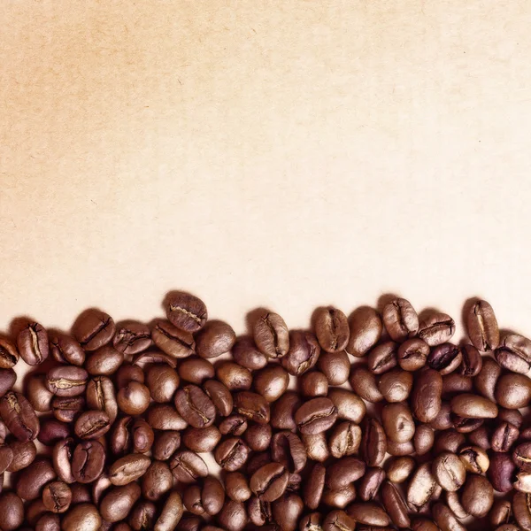 Grunge 的咖啡豆 — 图库照片