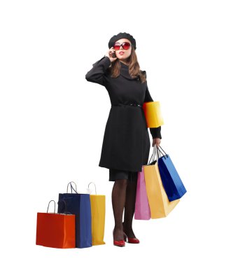 Love for shopping clipart