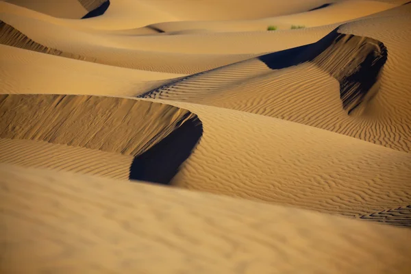 Dunas de areia do deserto do Saara — Fotografia de Stock