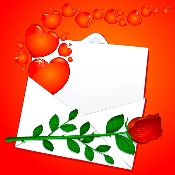 Εξατομικευμένη Ραβασάκι Κόκκινο Τριαντάφυλλο Διάνυσμα — Διανυσματικό Αρχείο