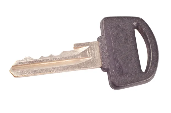 Klíč Izolovaný Bílým Pozadím — Stock fotografie