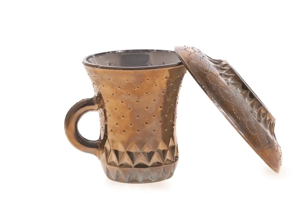 Coffe Cup Isolerad Vit Bakgrund — Stockfoto