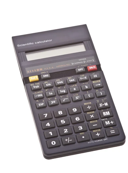 Scientific Calculator Isolated White Background Clipping Path Royalty Free Stock Photos