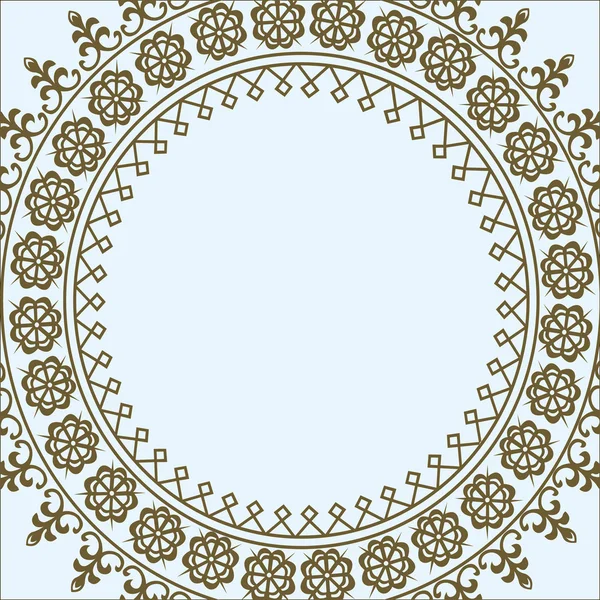 Cadre de cercle de pastel vectoriel — Image vectorielle