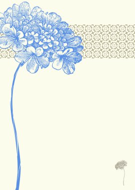 Vector ornate background. Easy to edit. Perfect for invitations or announcements. clipart