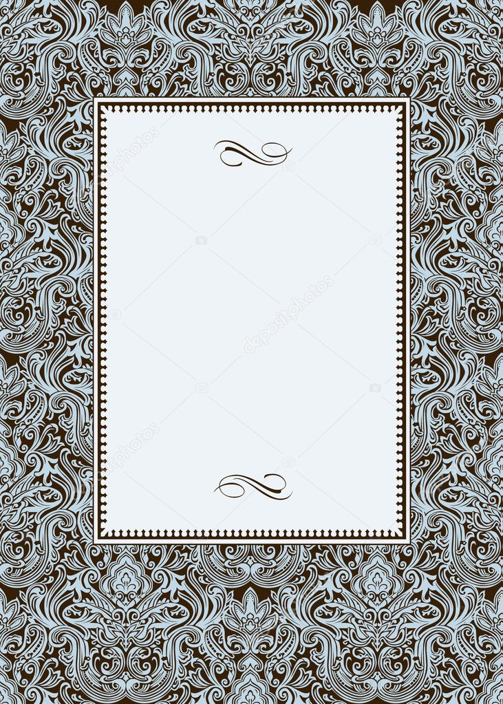 Vector Ornate Pattern and Ornaments