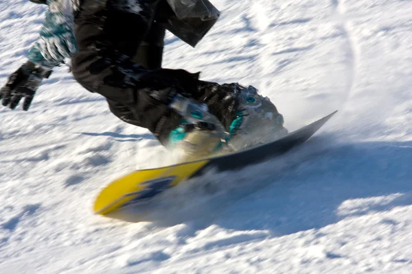 Snowboard Speed — Stock Photo, Image