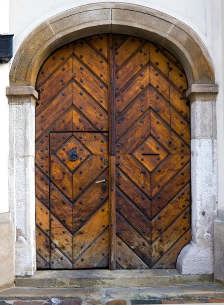 Eski Ahşap Kapı — Stok fotoğraf
