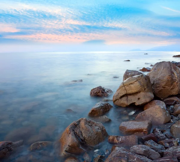 Ранним Утром Море — стоковое фото