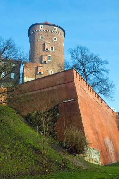 Velho castelo Wawel — Fotografia de Stock
