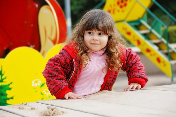 Malá dívka portrét — Stock fotografie