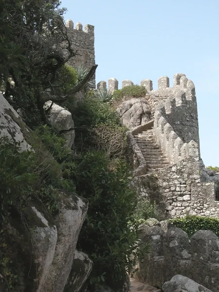 Μαυριτανικό Κάστρο Στη Sintra Πορτογαλία — Φωτογραφία Αρχείου