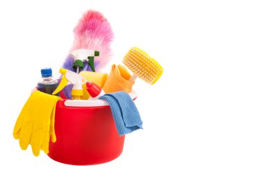 Cleaning tools clipart