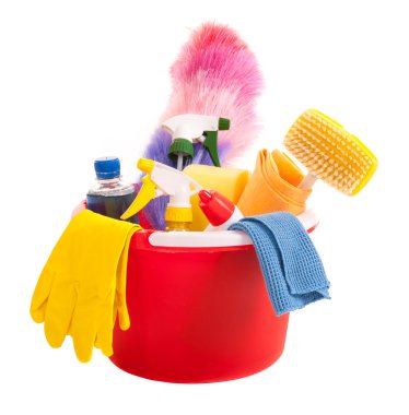 Cleaning tools clipart