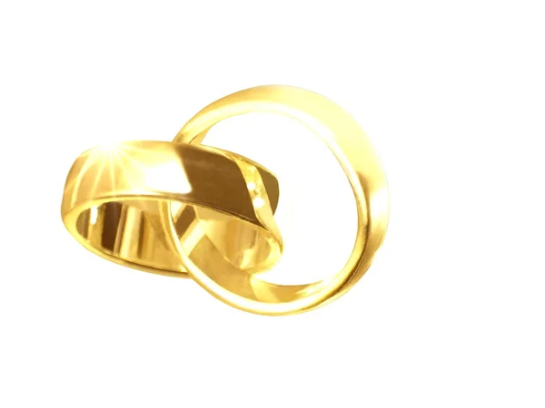 stock image Two rings