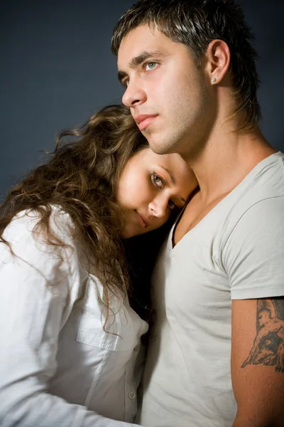 Young sexy couple — Stock Photo, Image