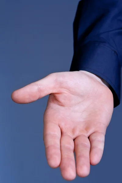 Businessman Hand Offered Help Assistance — Stock Photo, Image
