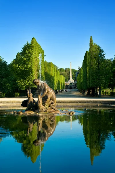 Artesian Well Schonbrunn Gardens Vienna Austrian Capital — Stock Photo, Image