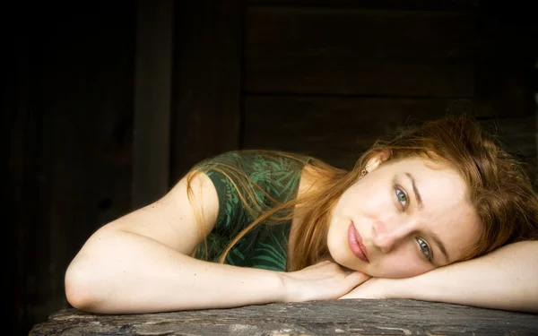 Beautiful girl relaxing — Stock Photo, Image