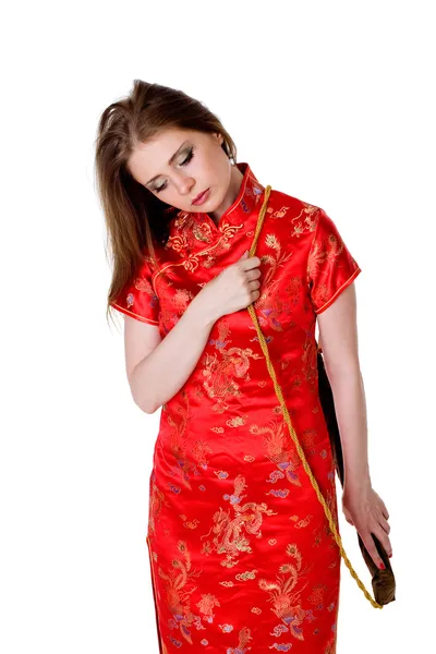 中国风格的女人 — 图库照片