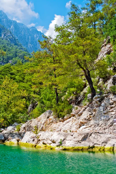 Uitzicht Canyon Vence Taurus Gebergte Turkije — Stockfoto