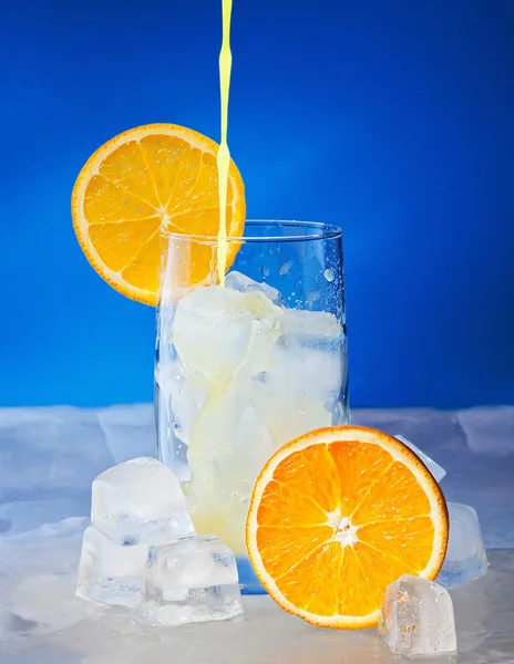 stock image Orange juice - a fresh morning drink.