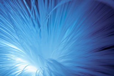 Fiber optik teknoloji arka plan bulanıklık.