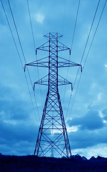 Mavi güç — Stok fotoğraf