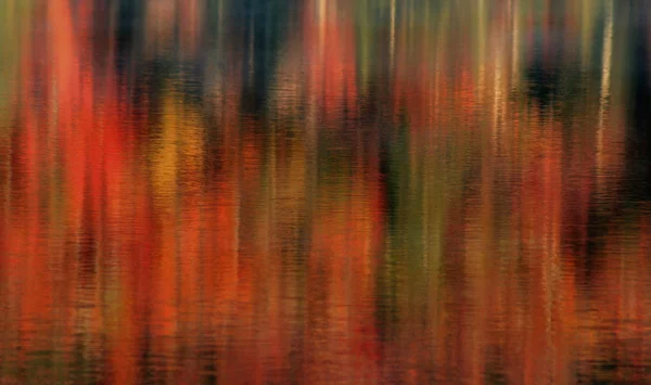 Herbst See Reflexionen — Stockfoto