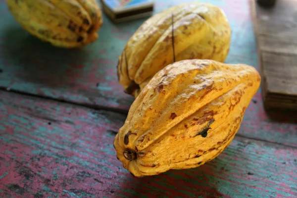 Frutta matura al cacao — Foto Stock