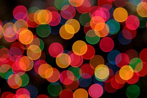 Renkli ışıklar bir sürü — Stok fotoğraf