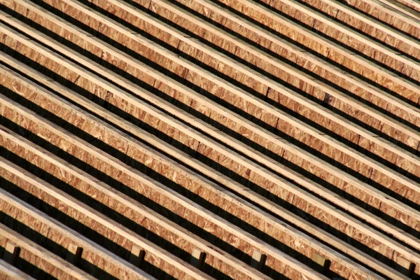 抽象木屋顶框架 — 图库照片