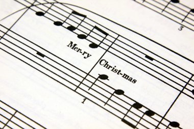 Christmas Music clipart